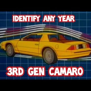 3rd gen Camaro video