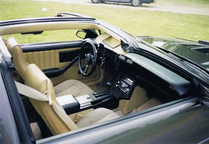 Interior with T-tops off